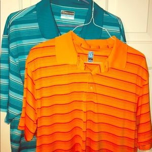 Men's official PGA TOUR Golf shirts (2)